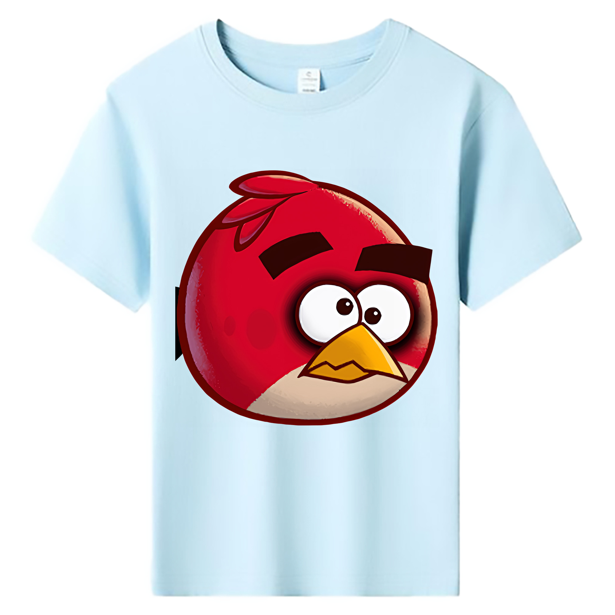 （画像用） Angry Birds アングリーバード 綿100％キッズTシャツ（フロントプリント）